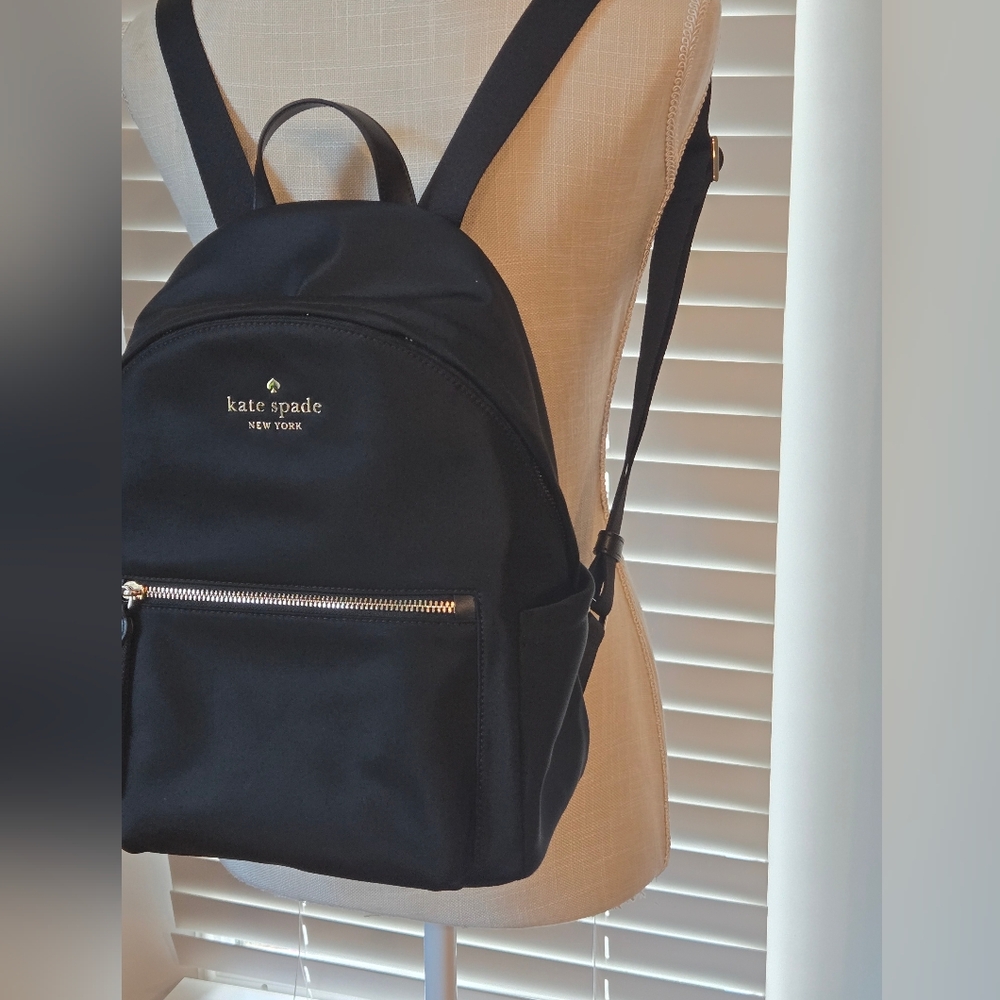 Kate Spade Elegant Black Backpack